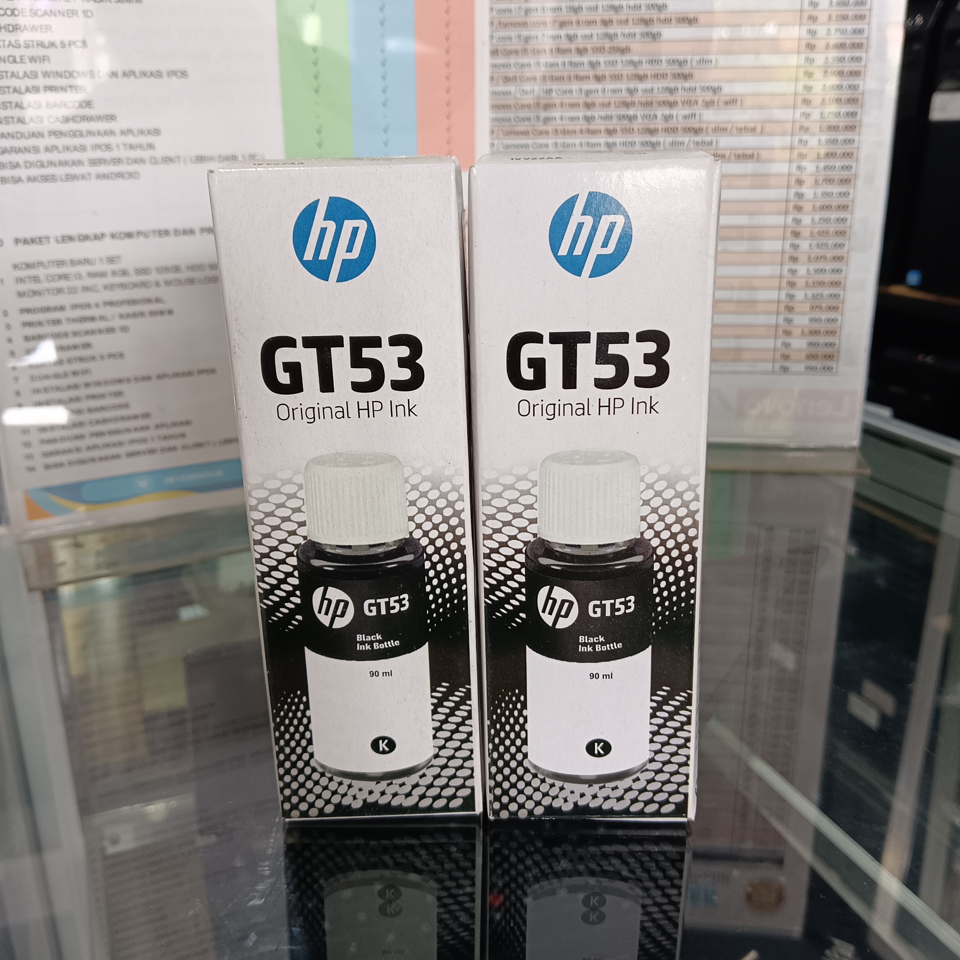 Tinta HP GT52 Hitam