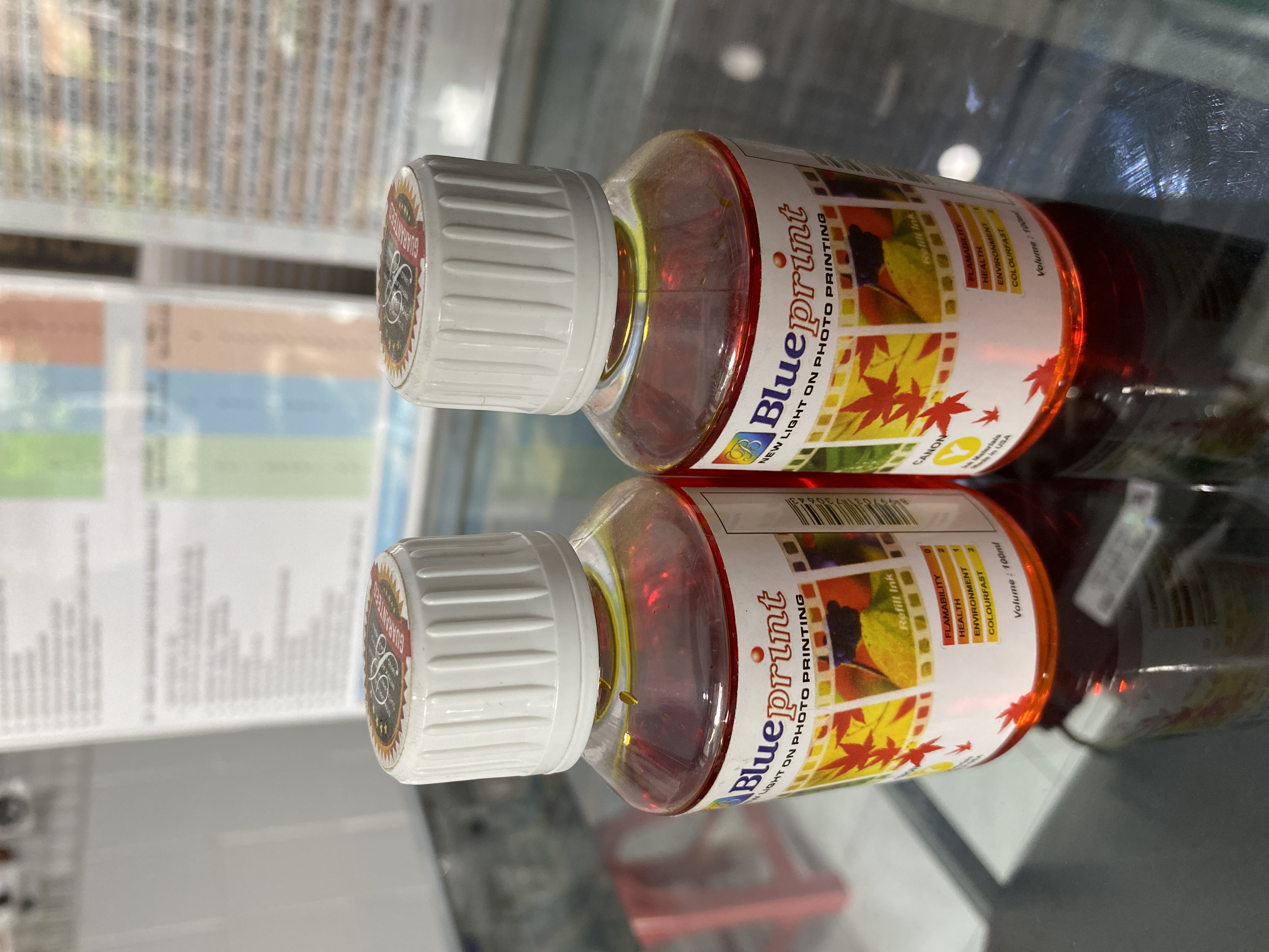 Tinta Blueprint Kuning 