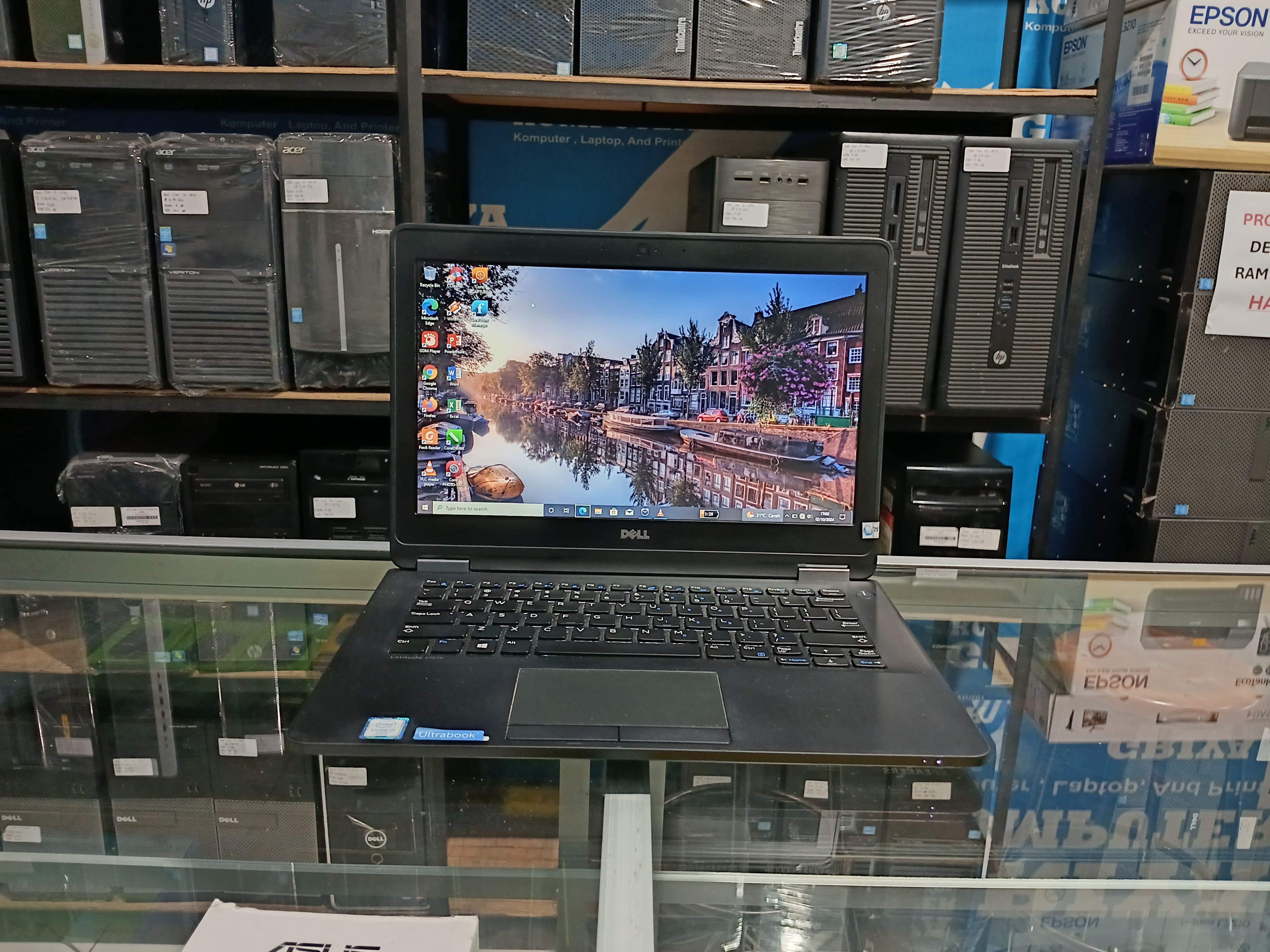 Dell Latitude E7270 i7 gen 6 8/256 Backlight