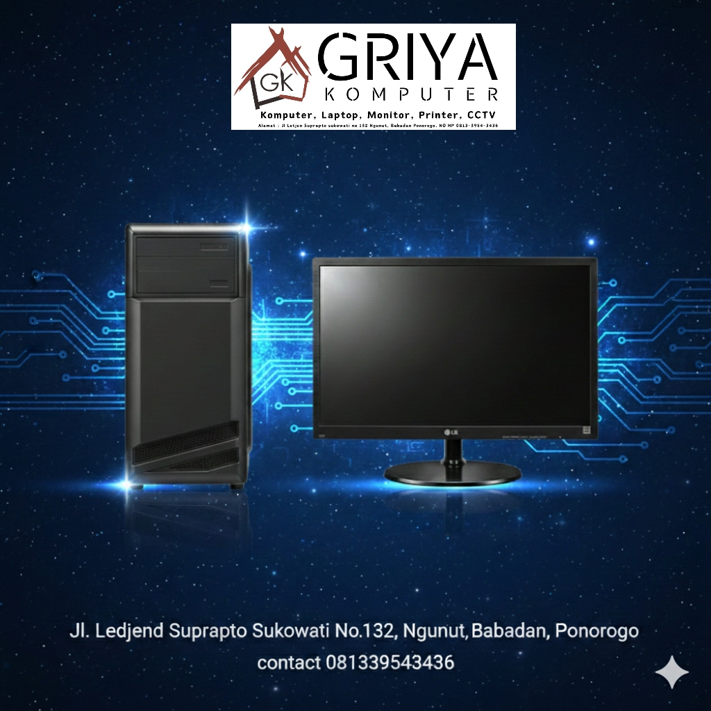 Komputer rakitan Intell core i5 gen 6