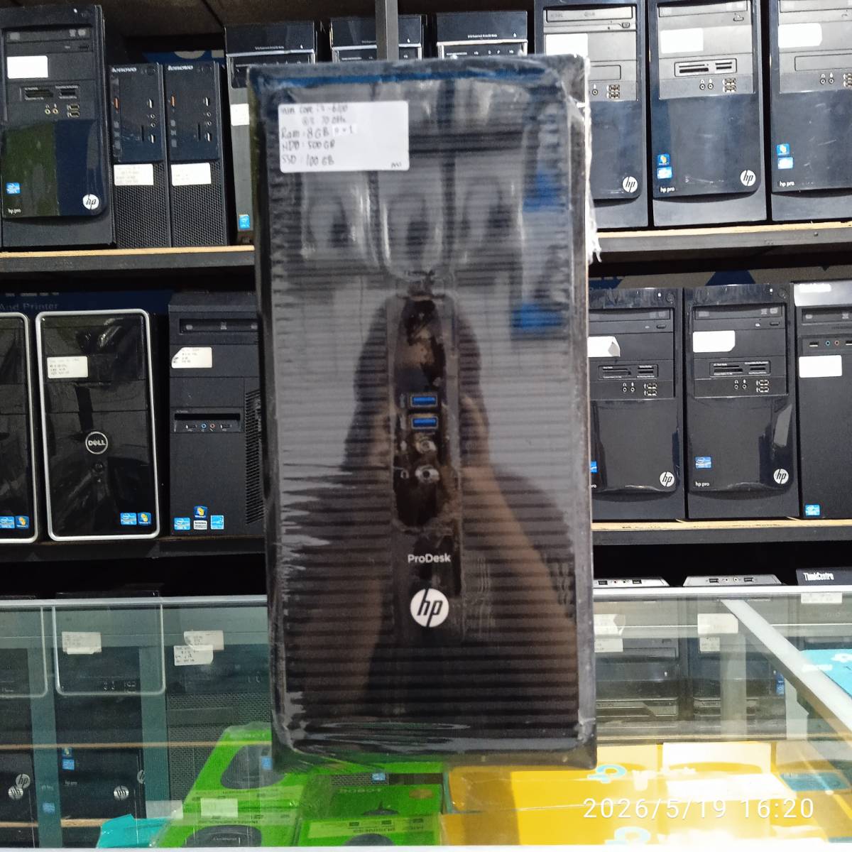 PC Hp Intel Core I3 gen 6 8/100/500