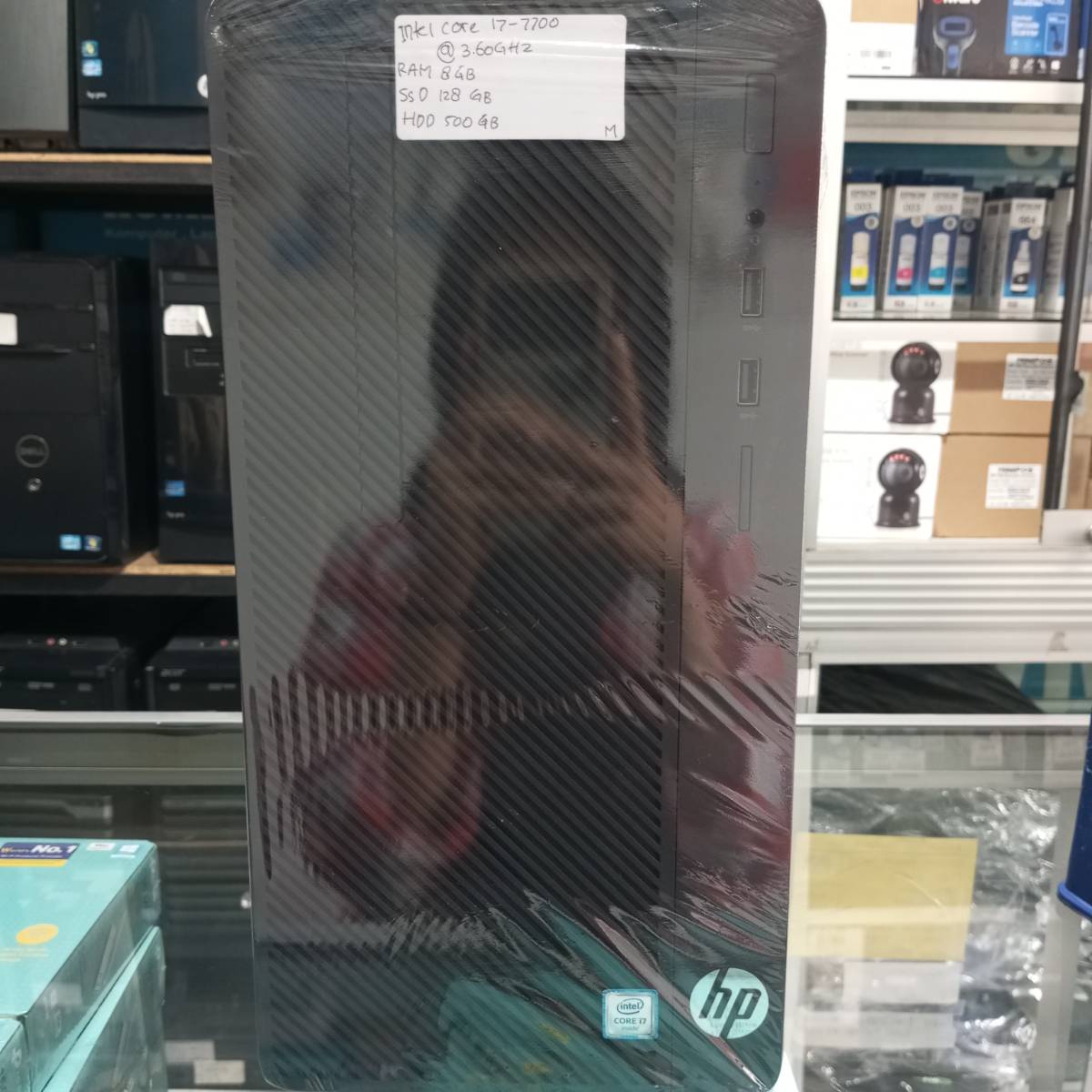 PC Hp Intel Core i7 gen 7 8/128/500
