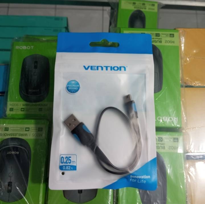 Vention A14 Kabel data mini 5 pin USB 2.0, extension cable  0.25M