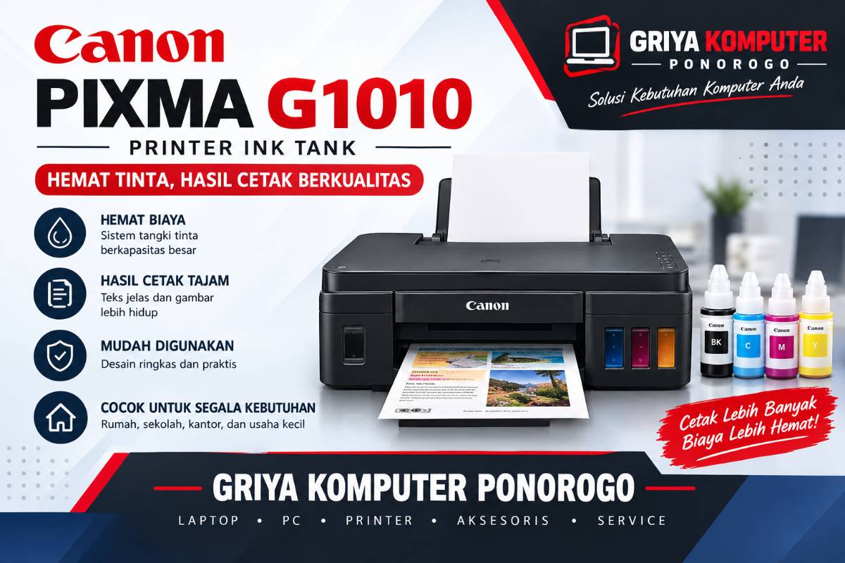 Printer Canon Ink Tank PIXMA G 1010 