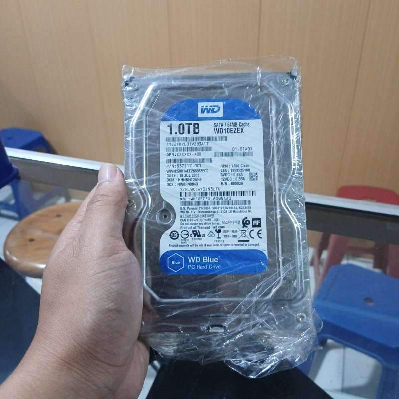 Hardisk PC Komputer WD Blue 1TB 